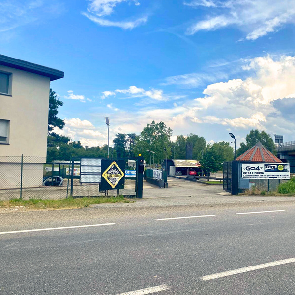 Novara Ovest Parking Area from outside