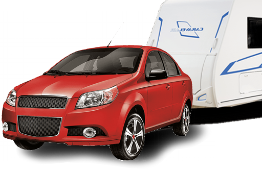 Car + caravan pitch